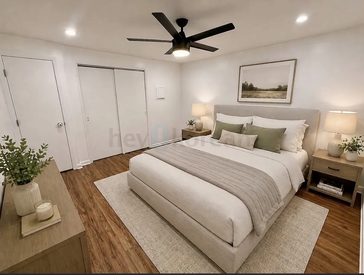 Beautifully renovated and spacious ground level private entry unit.