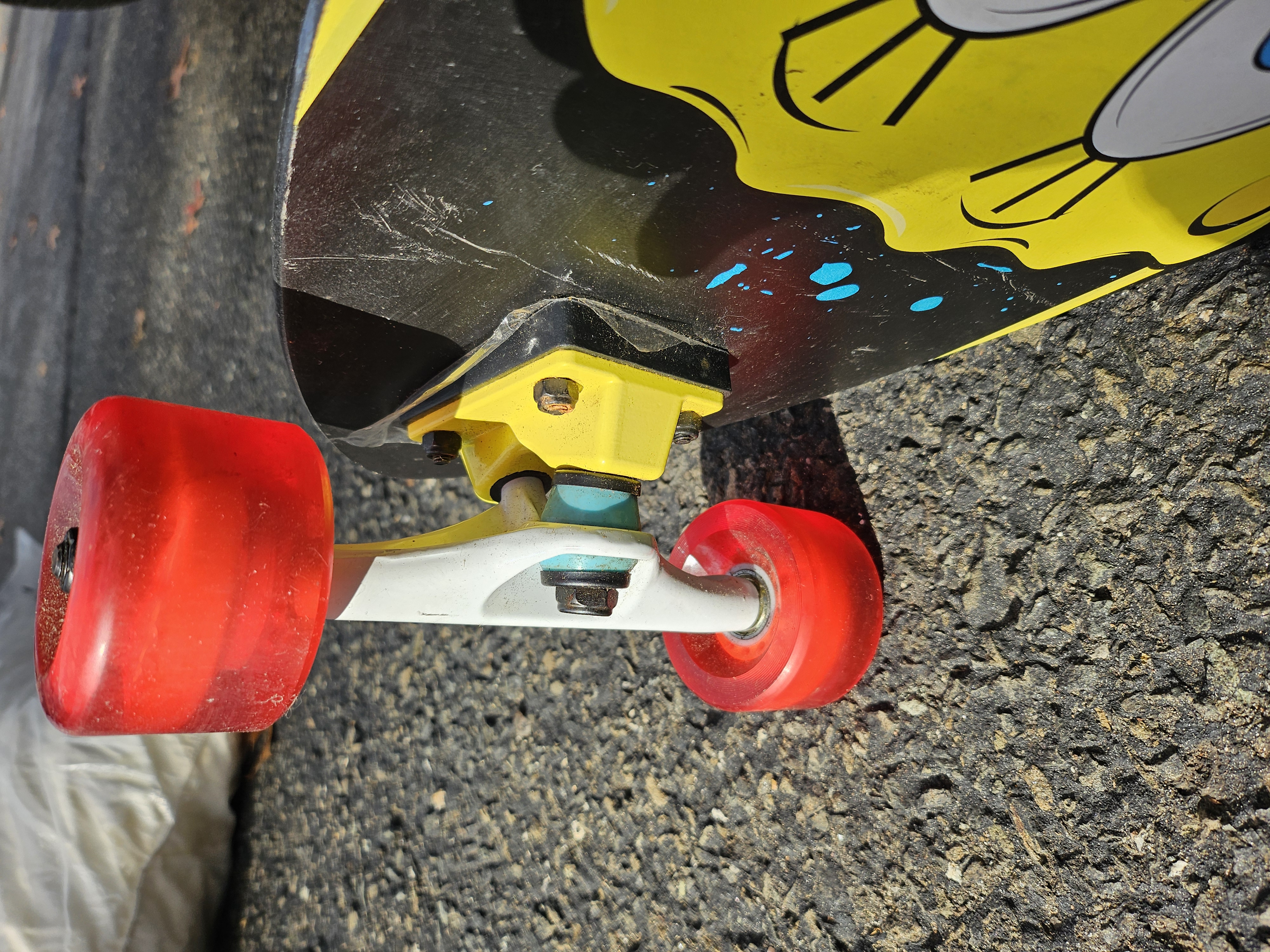 Longboard Skateboard 36" Kryptonics Occasion - Planche De Skate En Bon état, Prête à Rouler