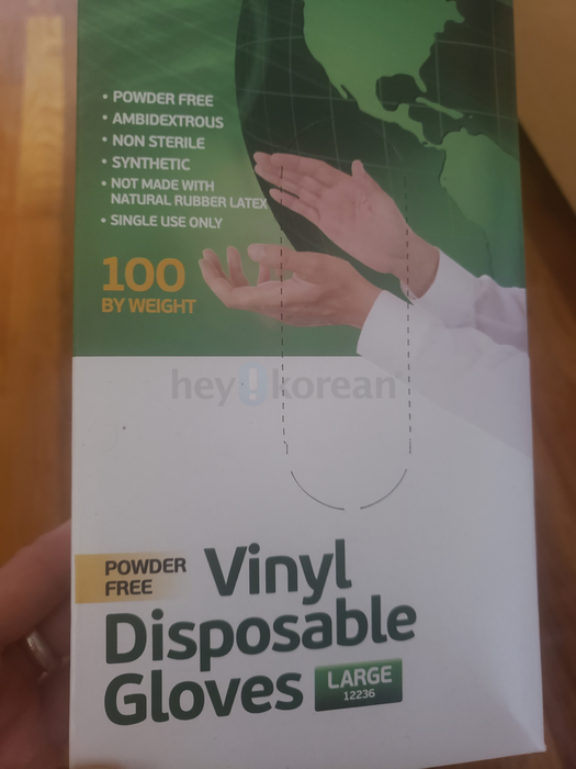 비닐 장갑