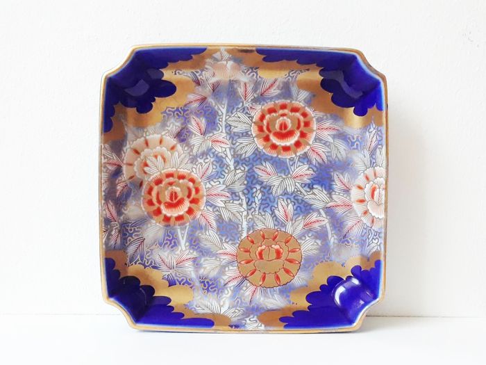 Antique Japanese Hand Painted Plate(일본 명품 도자기 심천요)