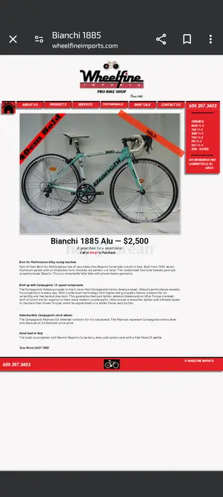 Bianchi1885 비앙키 in Queens, NY