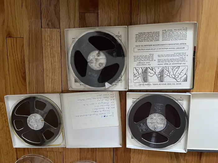 7" Reel to Reel tape  (가격내림) in Bergen County, NJ