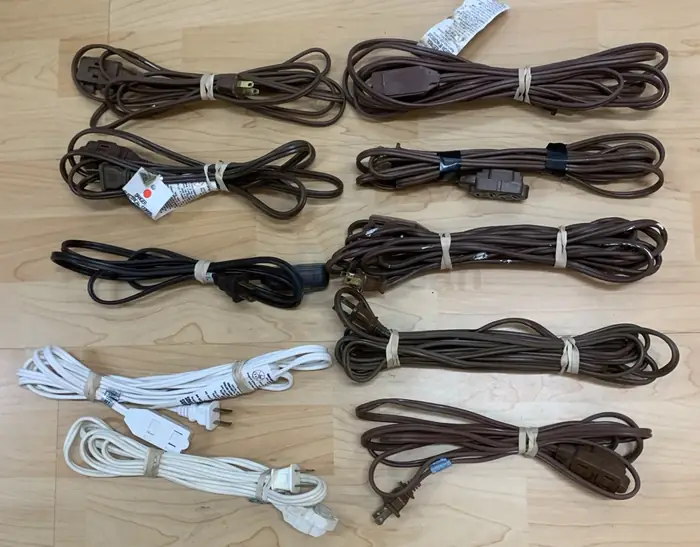 Extension Cord Heavy Duty, 전기 연장선 10개