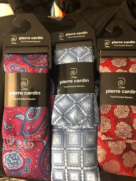 [새제품] Pierre Cardin 피에르 가르뎅 넥타이 & 행커치프