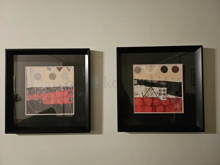 Set of two paintings. 27 Inch × 27 Inch × 3 Inch in Bergen County, NJ