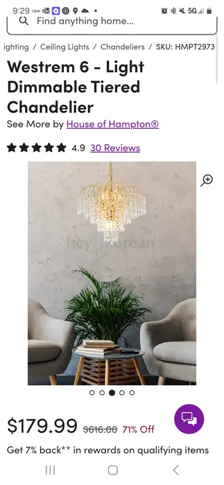 골드 샹들리에 gold chandelier