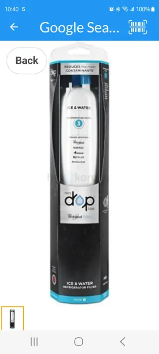 냉장고 정수 필터 (Whirlpool Ice and Water Refrigerator Filter 3) in Bergen County, NJ