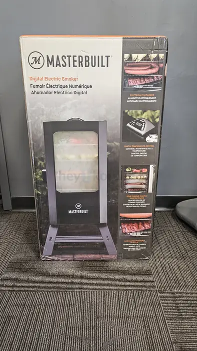 digital electric vertical BBQ smoker (new) in Queens, NY
