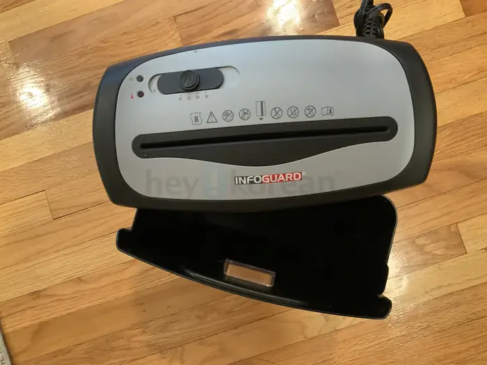 Shredder in Bergen County, NJ