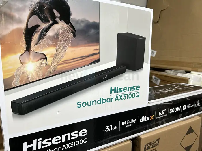 Hisense Sound Bar (NEW) 사용하지 않은 박스채 새것 입니다