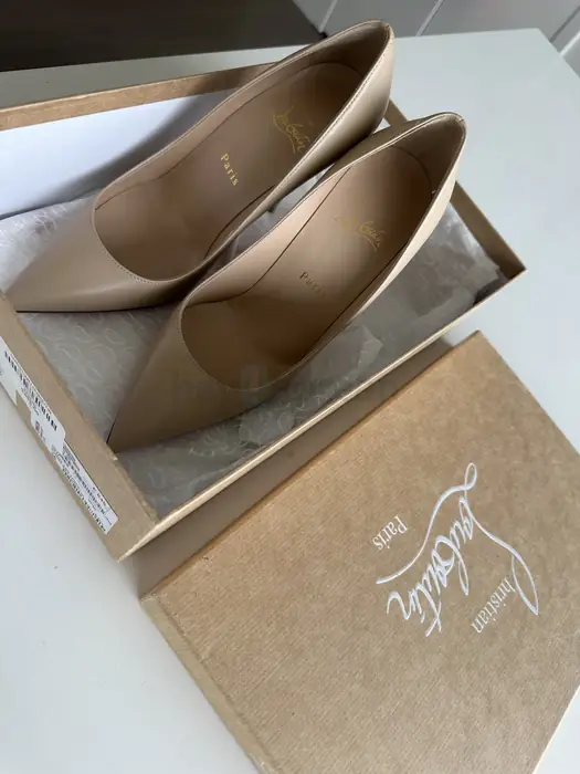 Christian Louboutin red bottom kate 100 heels in Queens, NY