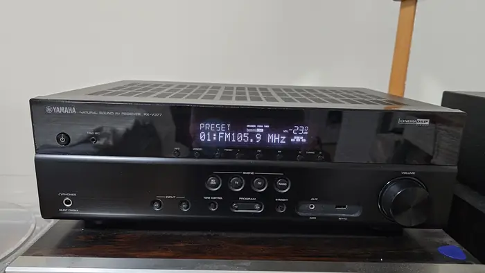 Yamaha RX-V377 5.1 Channel Natural Sound Home Theater HDMI AV Stereo Receiver