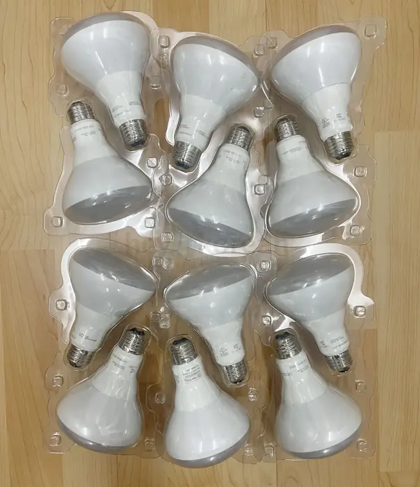 Feit Electric 65w Eq BR30 Dimmable Flood LED 750 Lumens 110° 2700 CCT Beam Lamp, LED 밝기조절 집중형 램프 12개