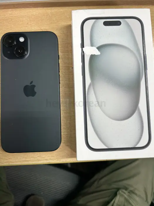 Unlocked Apple iPhone 15 128G Black/ NEW 1/ 중고 1
