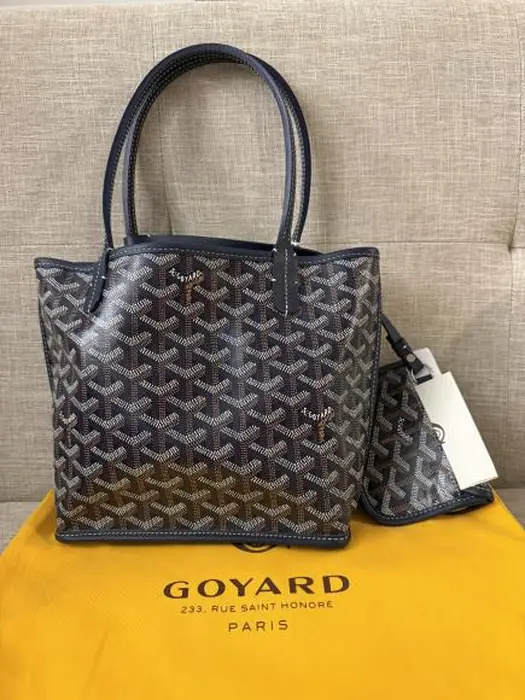 Goyard 고야드 미니앙주 네이비 새상품