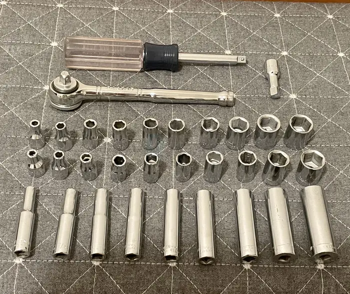 CRAFTSMAN Mechanics Tool Set, 1/4 Inch Drive, 32 Piece, 소켓 렌치 세트