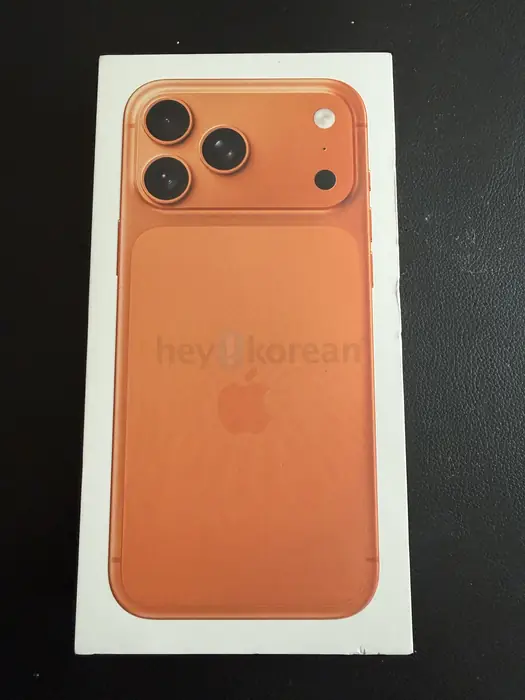 새제품 iPhone 17 Pro Max