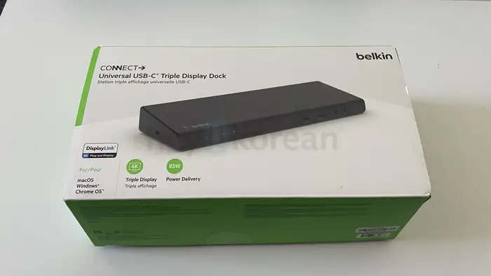 Belkin Universal USB-C Triple Display Dock for Sale.