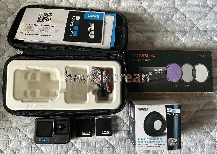 Gopro 12 카메라 패키지