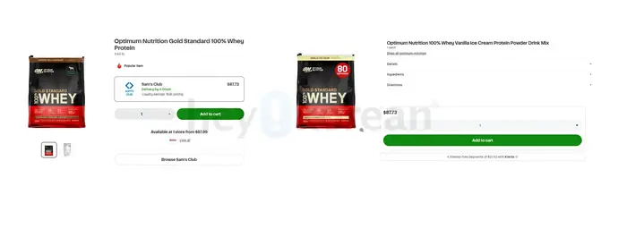 Whey Protein 프로틴