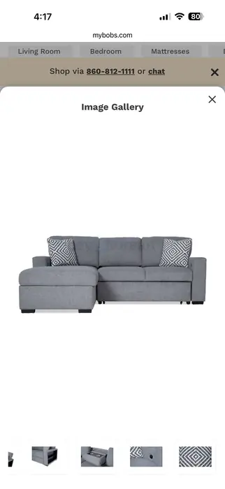 Bob’s Furniture Sofa in Queens, NY