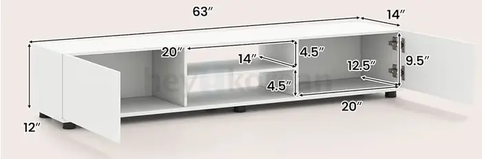 Low profile tv console upto 70” in Bergen County, NJ