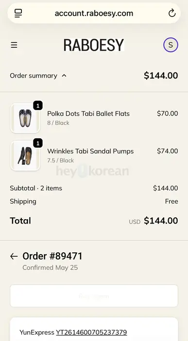 타비 플랫 슬링백 펌프스 Tabi flats slingbacks pumps in Bergen County, NJ