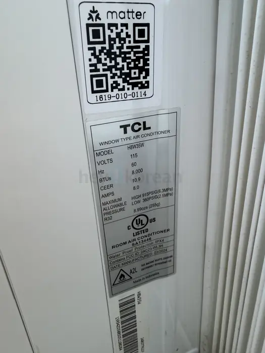 Window ac -8,000 btu in Manhattan, NY