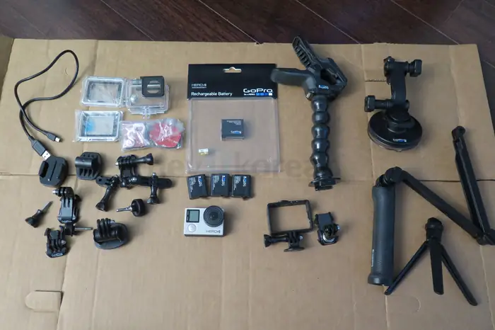 GoPro HERO 4 Silver action camera bundle in Bergen County, NJ