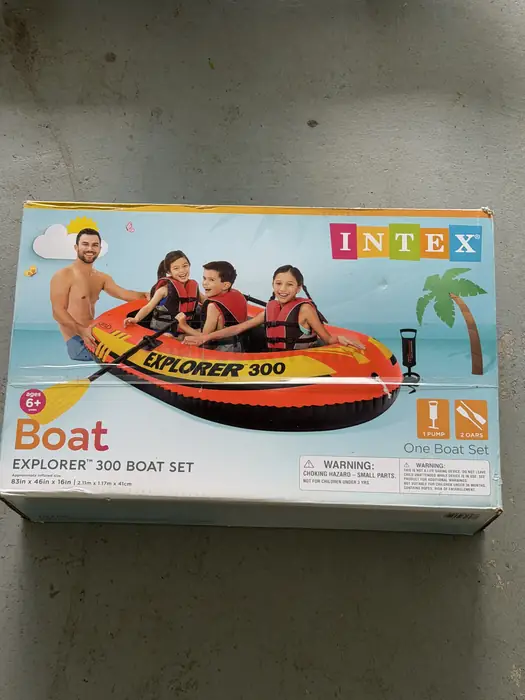 Intex Explorer Inflatable Boat / Raft – New, Unopened Box | Never Used in Bergen County, NJ