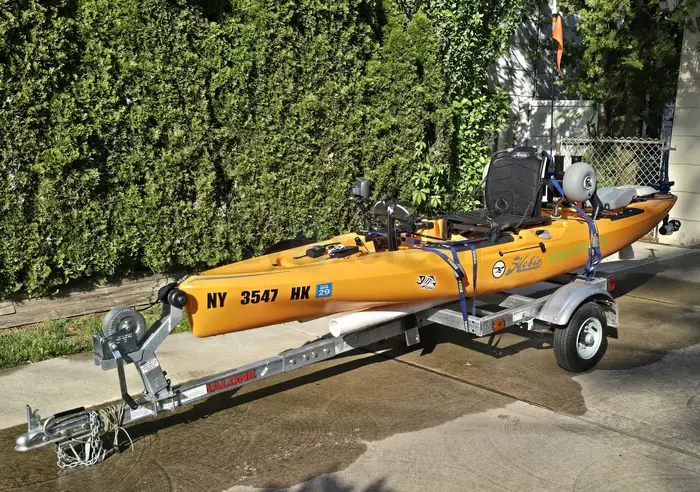 Hobie Outback Kayak with Trailer in Staten Island, NY
