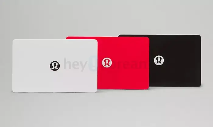 Lululemon Gift Card $100 - $50