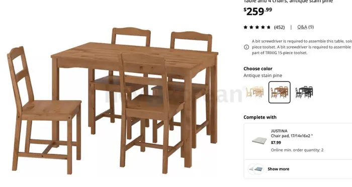 Moving Sale: IKEA Bookcase, 4-Cube Storage Shelf with Bins & Dining Table Set (4 Chairs), Kitchen Storage Cart, Clothes Rack with Wheels; 이사 세일 – IKEA in Bergen County, NJ