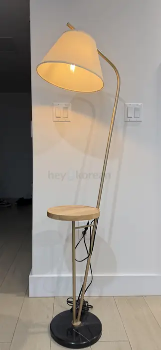 Homary’s Champagne Gold Floor Lamp