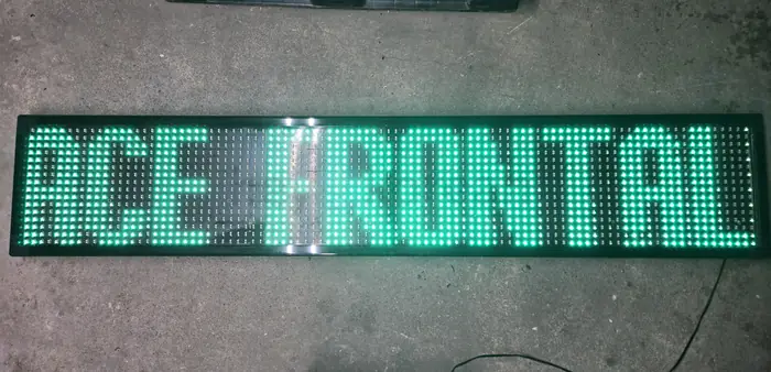KOREA DAS programmailed LED sign in Queens, NY