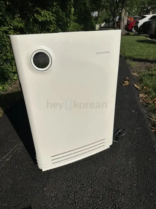 코웨이 공기청정기 coway air filter with several filters