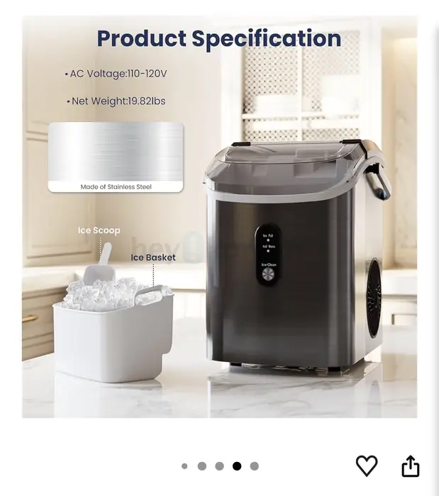 포터블 (이동식) 얼음 제조기 (Ice Maker) in Manhattan, NY