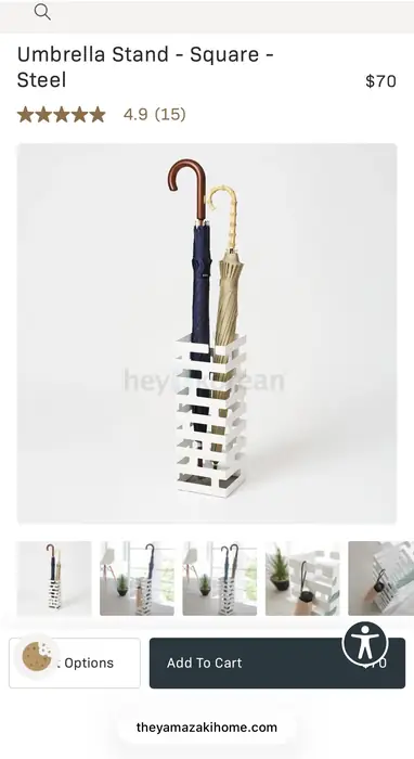 Yamazaki Home Umbrella Stand in Brooklyn, NY