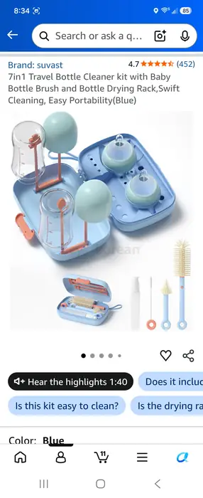 Travel bottle cleaning kit ++ in Queens, NY