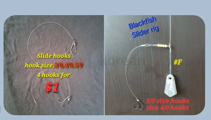 Slide hooks(4 hooks)