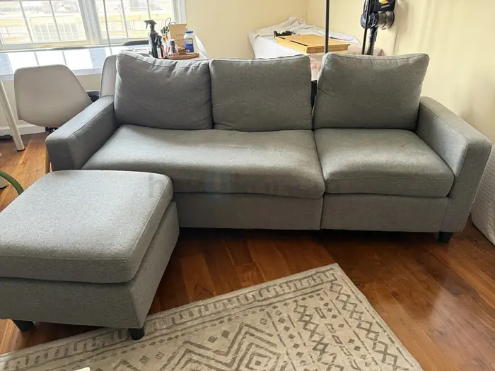 Fabric Sofa 3인용 소파(+오토만) in Bergen County, NJ