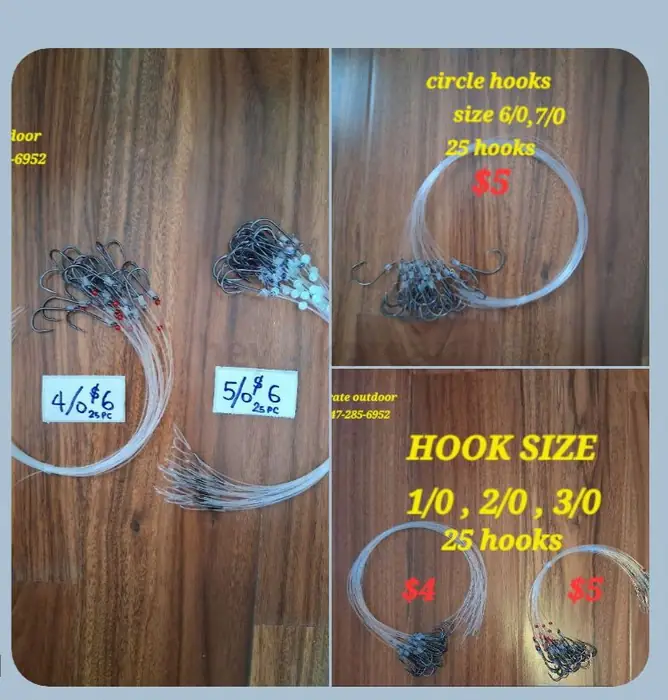 낚시 hooks