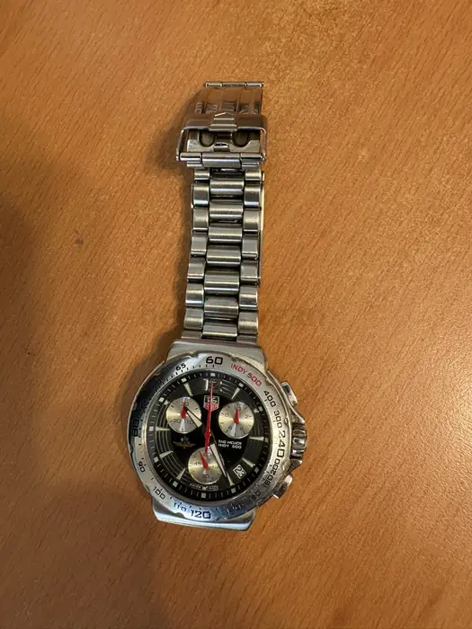 TAG Heuer Indy 500 Quartz Chronograph Date Tachymeter Black Dial 200m in Queens, NY