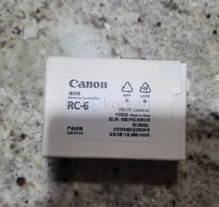 Canon RC-6 Camera remote