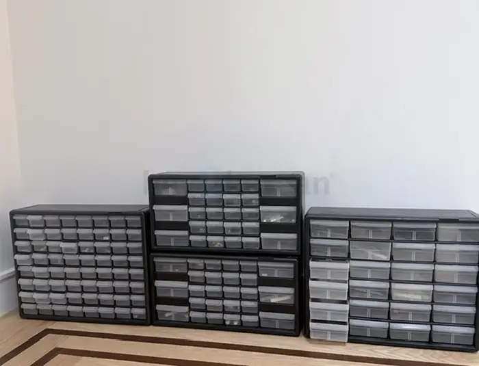 24,26,64-Drawer Plastic Drawer Storage Cabinet,