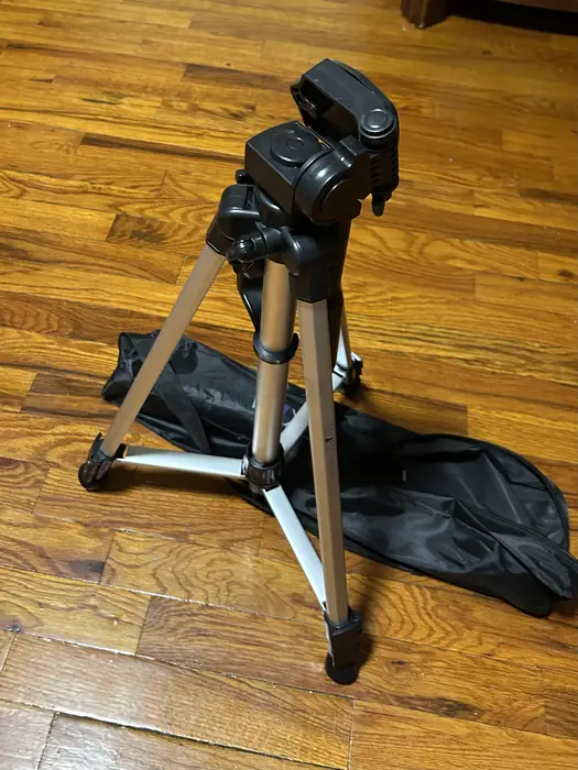 Camera tripod with case in Queens, NY