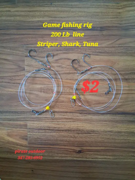 Game fishing rig(상어, 농어,Tuna)