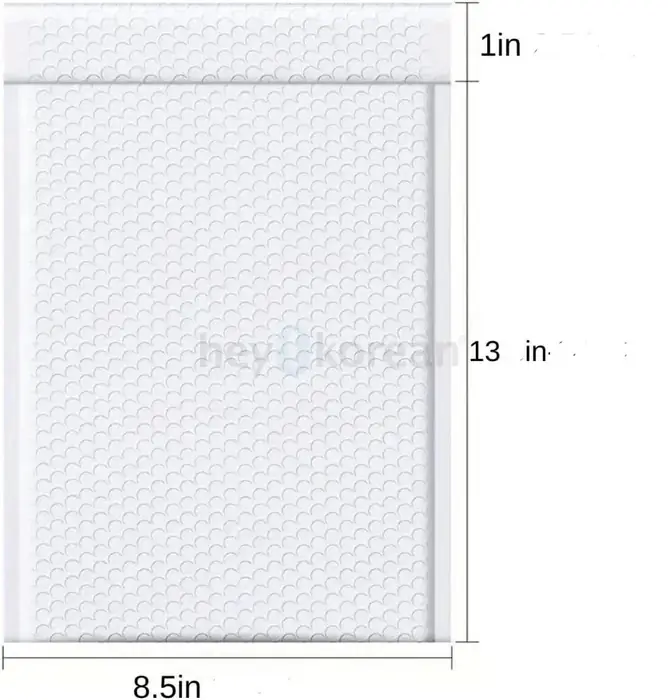 버블 폴리벡 100개 -1box Poly Bubble Mailers Shipping 100ea Padded Envelopes Bags Self Seal 8x13.5 Size