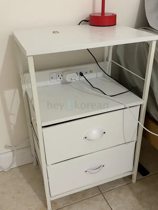 Kitchen Table, Ikea Lamp, Mirror, Nightstand, Comp Desk, Bed Frame