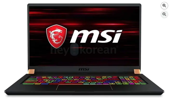 MSI GS75 Stealth Gaming Laptop: 17.3" 240Hz Display, Intel Core i7-10875H, NVIDIA GeForce RTX 2060, 16GB RAM, 512GB NVMe SSD, Win10 Pro, Black